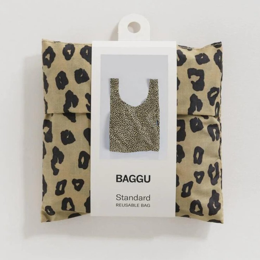 NWT Standard BAGGU - Honey Leopard